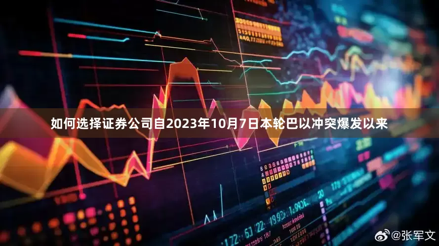 如何选择证券公司自2023年10月7日本轮巴以冲突爆发以来